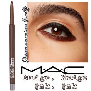 MAC Color Excess Nudge, Nudge, Ink Ink Metallic Bronze Eyeliner